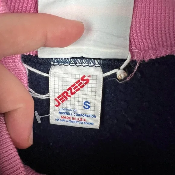 Vintage 90’s Cute Cat Birds Crewneck Sweatshirt - Picture 6 of 8